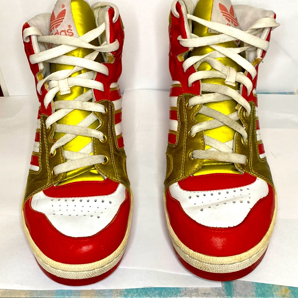 Adidas instinct hi top basketball shoes 60th anniversary